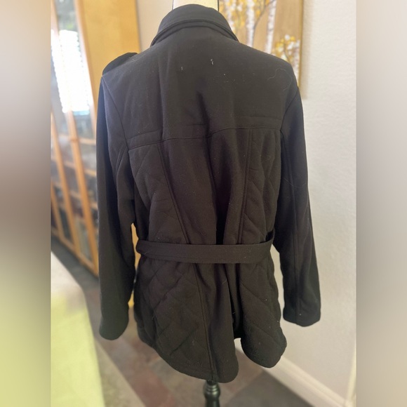 BONGO plus - soft zipper & tie closure shortcoat - Picture 7 of 12